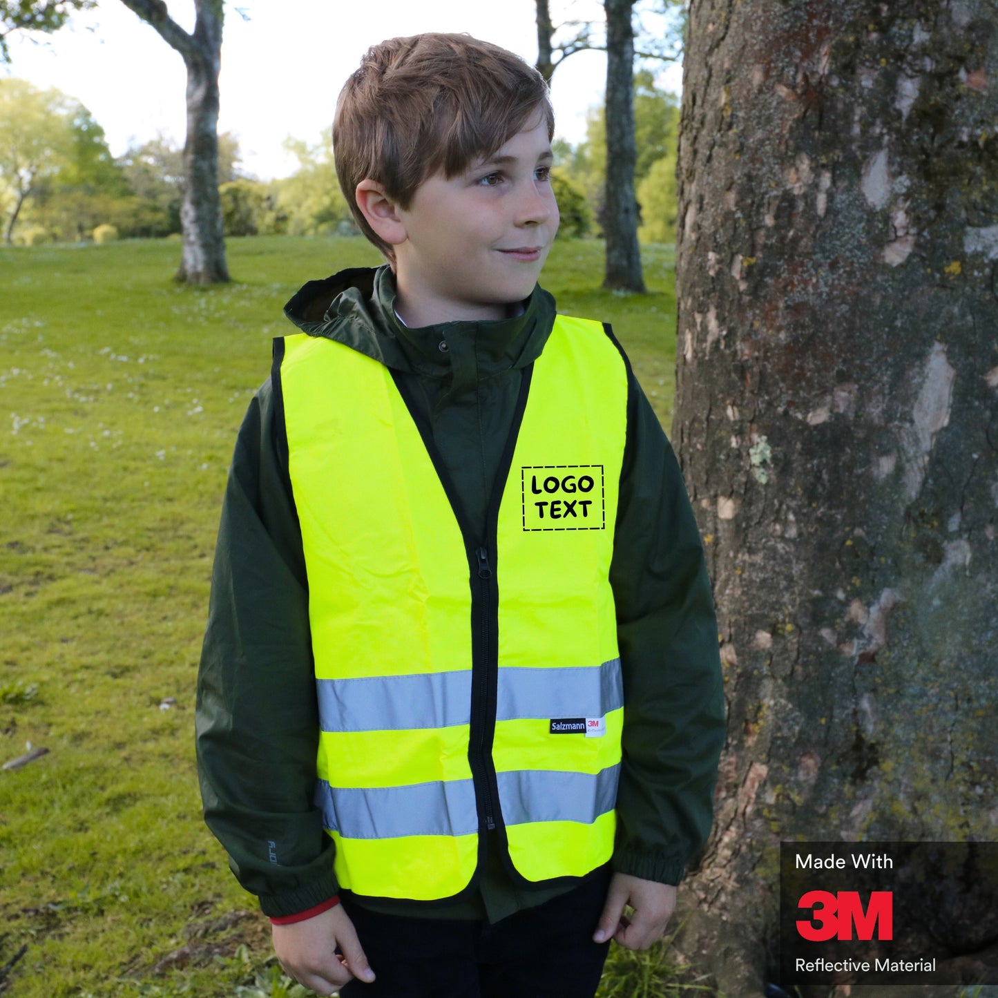 Hi Vis Vest with Custom Print | Kids