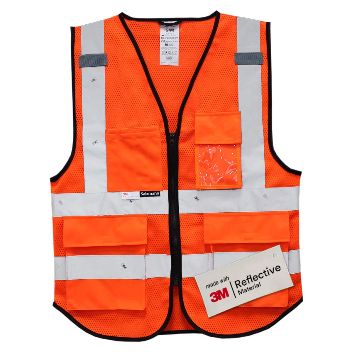 Hi Vis Mesh Multi-Pocket Vests