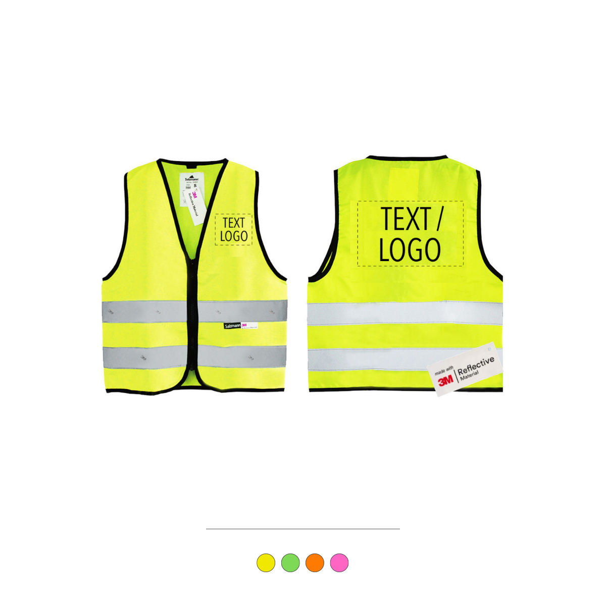 High Visibility Vest Logo, Reflective Safety Vest