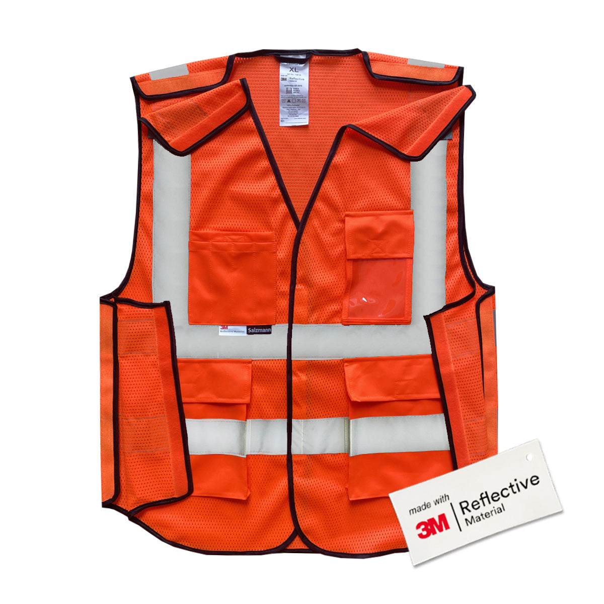 Hi Vis Multi-Pocket 5-Point-Breakaway Vests