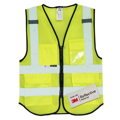 Hi Vis Mesh Multi-Pocket Vests