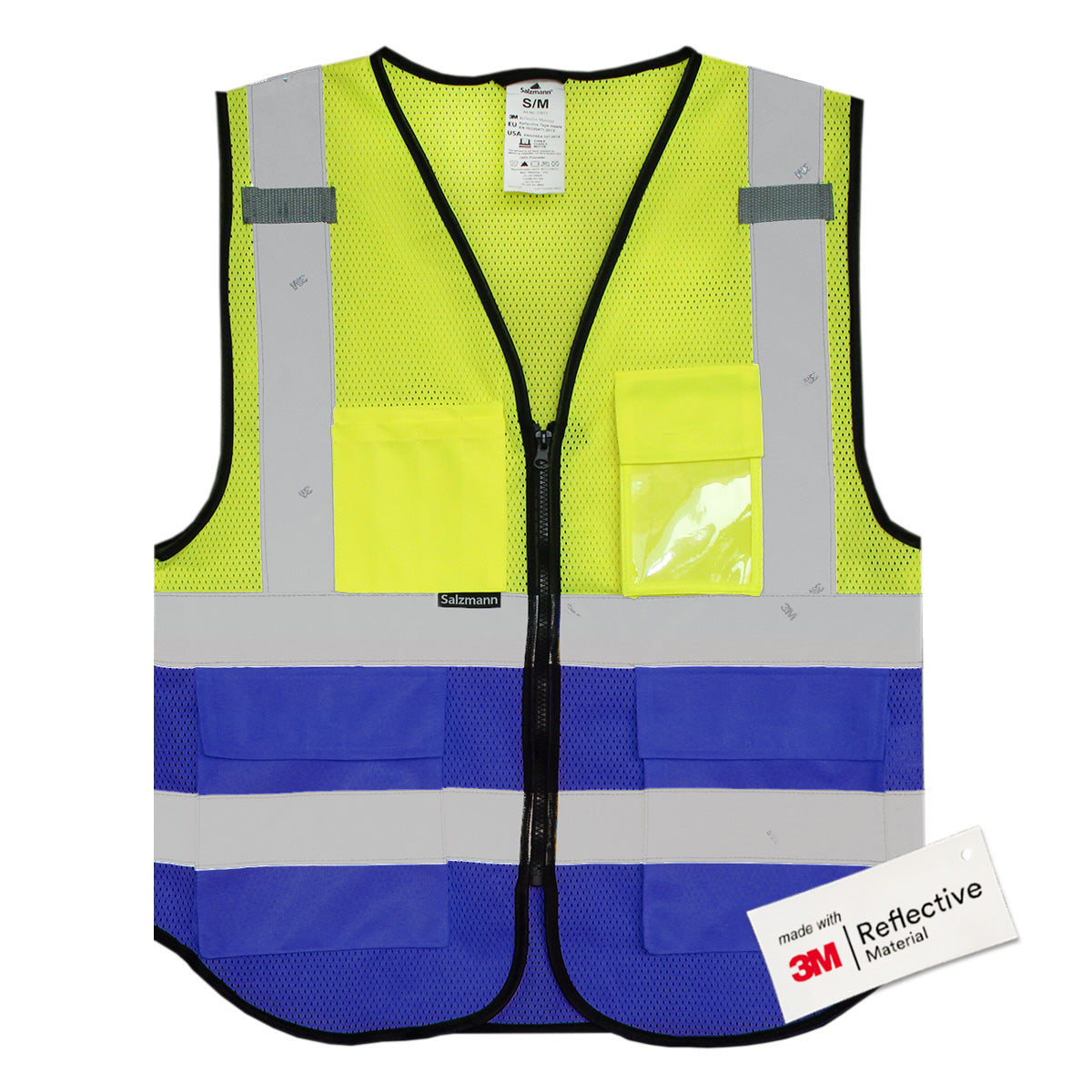 Hi Vis Mesh Multi-Pocket Vests