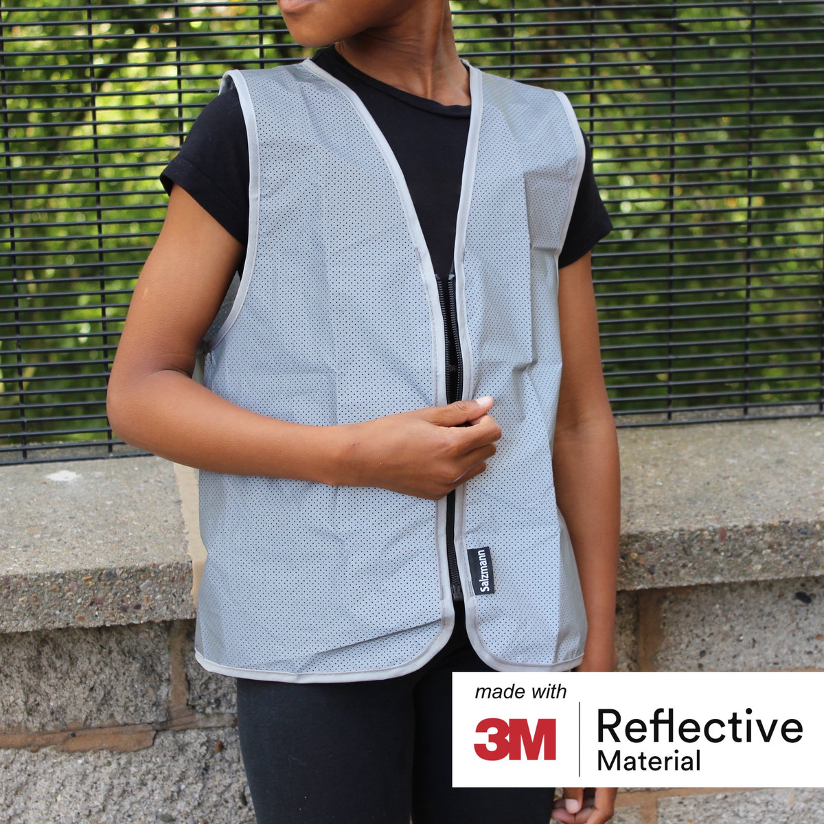 Full Reflective Silver Vest | Kids