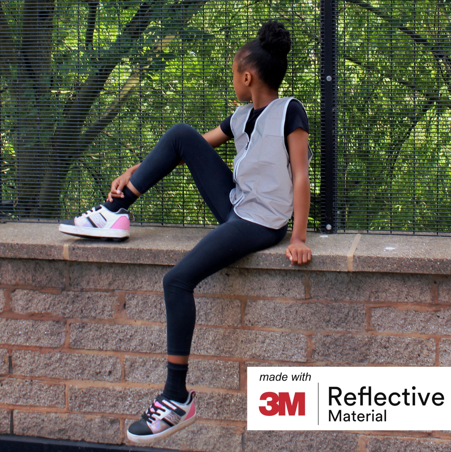Full Reflective Silver Vest | Kids