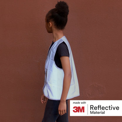 Full Reflective Silver Vest | Kids