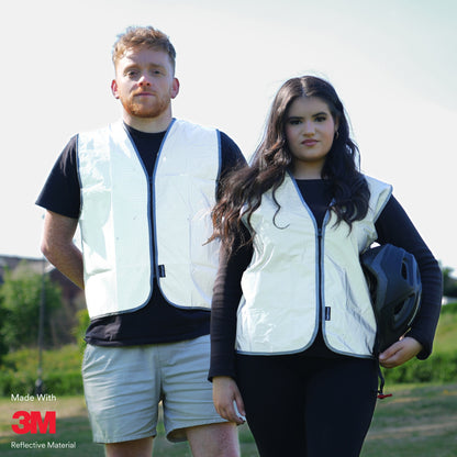 Full Reflective Silver Vest