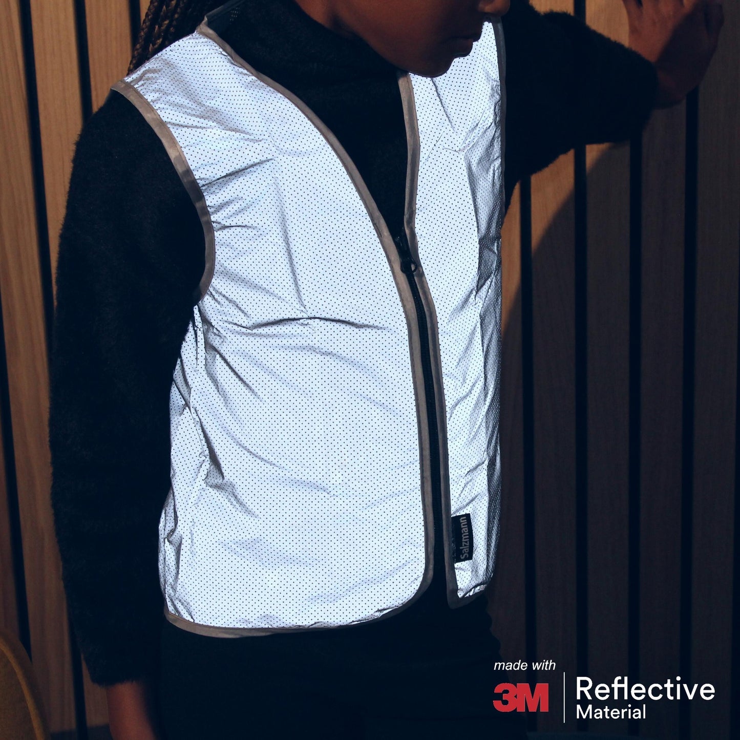 Full Reflective Silver Vest | Kids