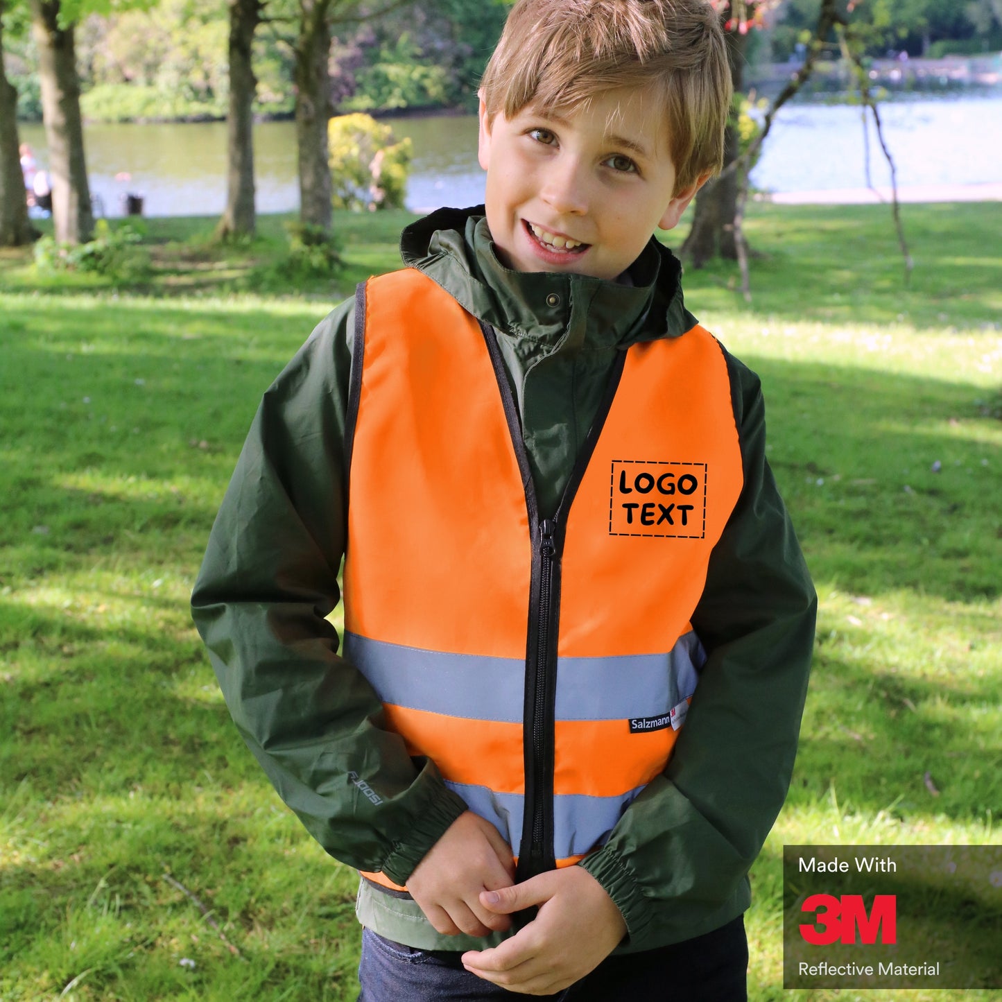 Hi Vis Vest with Custom Print | Kids