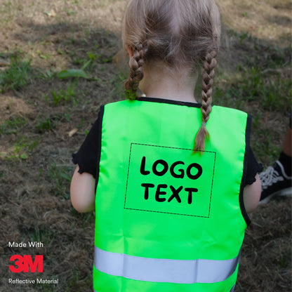 Hi Vis Vest with Custom Print | Kids