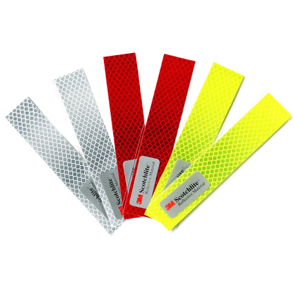 Reflective Diamond Grade Sticker Strips | 6 Pack
