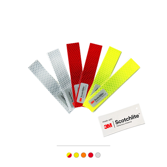 Reflective Diamond Grade Sticker Strips | 6 Pack