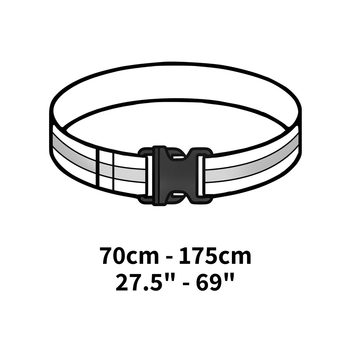 Multi-Purpose Reflective Running Belt