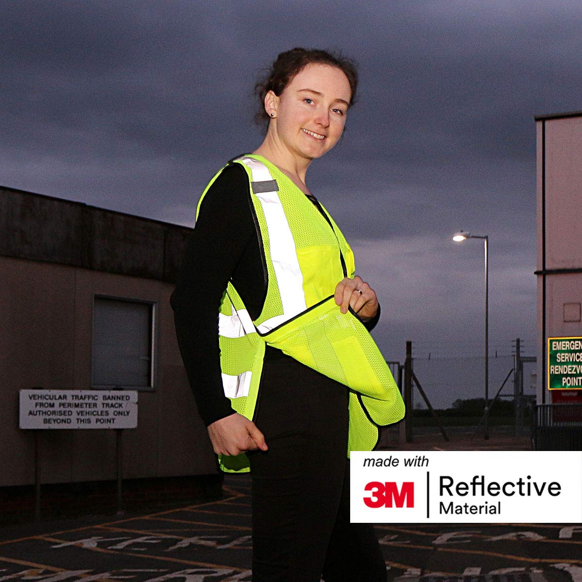 Hi Vis Multi-Pocket 5-Point-Breakaway Vests