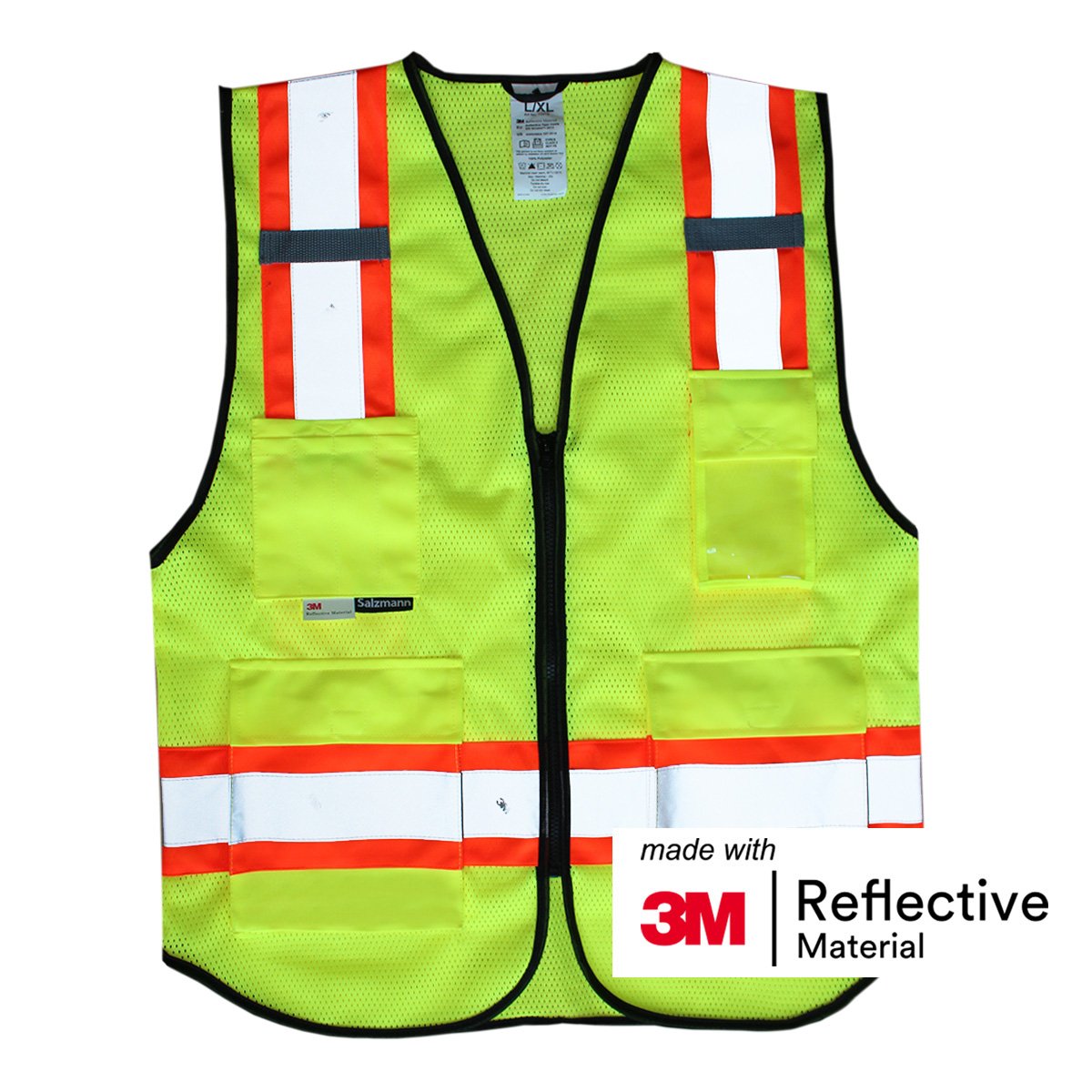 Hi Vis Mesh Multi-Pocket Vests