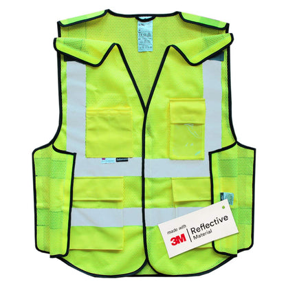 Hi Vis Multi-Pocket 5-Point-Breakaway Vests
