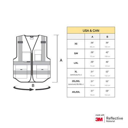 Hi Vis Multi-Pocket Vests