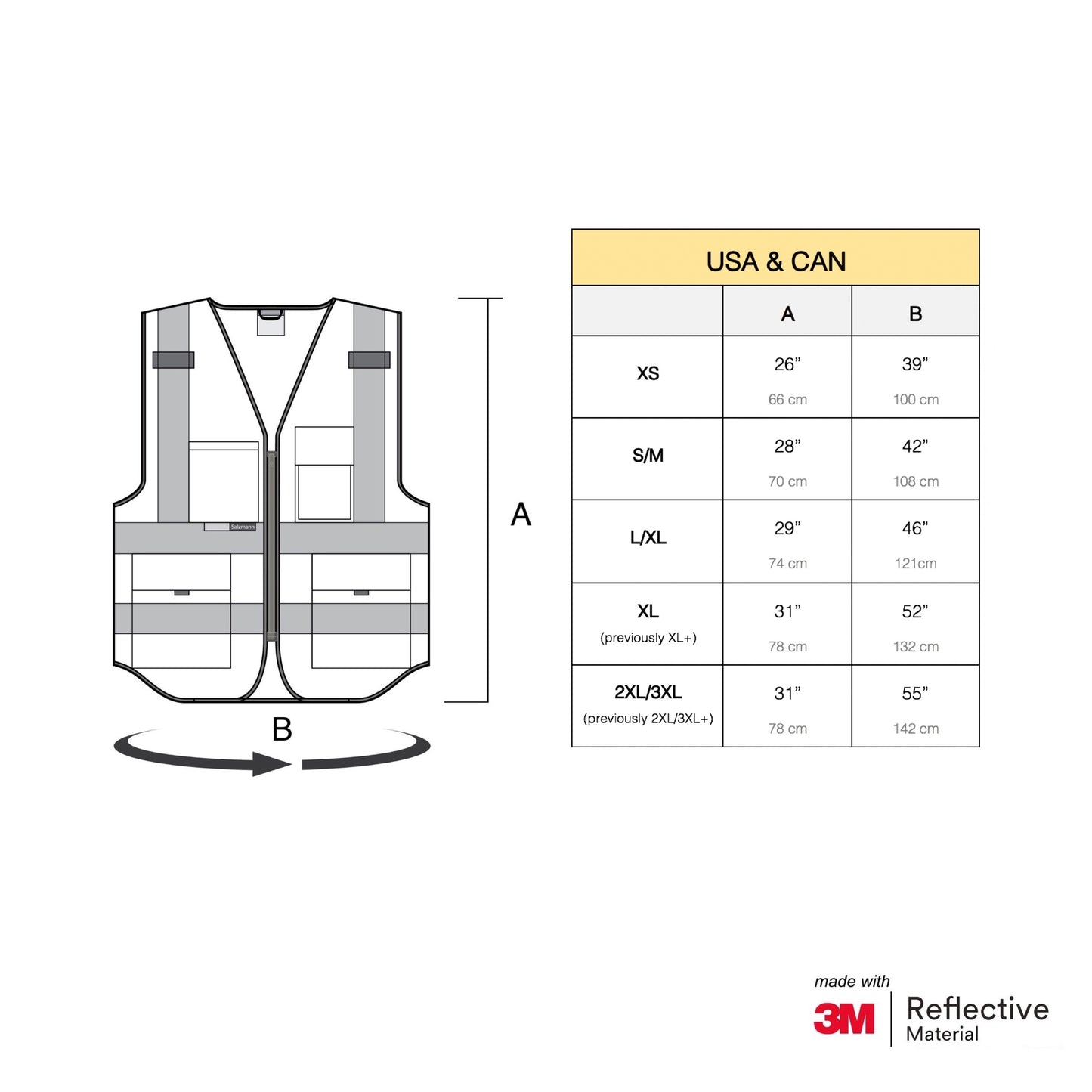 Hi Vis Multi-Pocket Vest with Custom Print